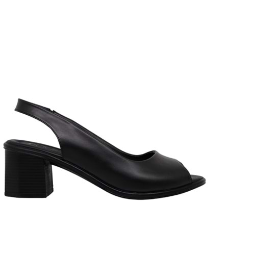 Z- LEONA SANDALET - 3800-3070 - SİYAH