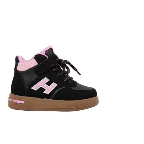P- PROKİDS SPOR BASKET - IŞIKLI - 5075 - SİYAH-PEMBE
