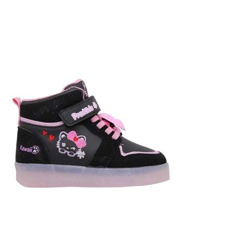 P- PROKİDS SPOR BASKET - IŞIKLI - 5085 - SİYAH-PEMBE