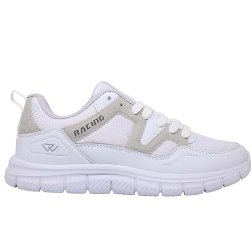 M- RACİNG SPOR - 027 - FİLE-ANORAK / BEYAZ-BEYAZ
