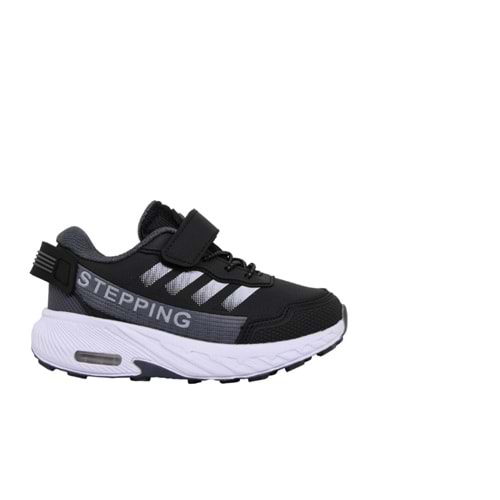 P- STEPPİNG SPOR - IŞIKLI - 115 - CİLT / SİYAH-FÜME