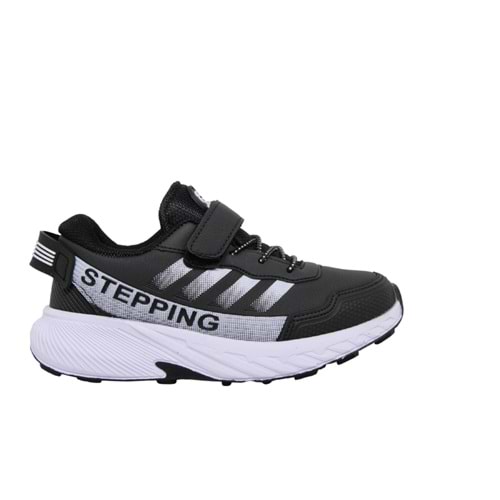 F- STEPPİNG SPOR - 115 - CİLT / SİYAH-BEYAZ