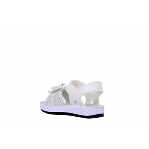 B- AKIM SANDALET - 120-2 - POPİT-KIZ - BEYAZ