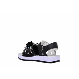 P- AKIM SANDALET - 220-2 - POPİT-KIZ - SİYAH