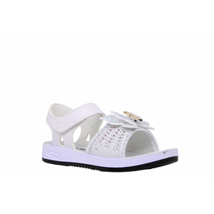 F- AKIM SANDALET - 320-2 - POPİT-KIZ - BEYAZ