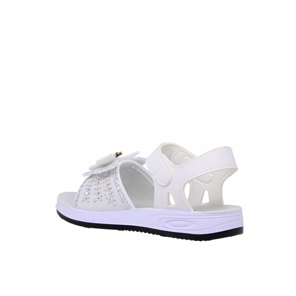 F- AKIM SANDALET - 320-2 - POPİT-KIZ - BEYAZ