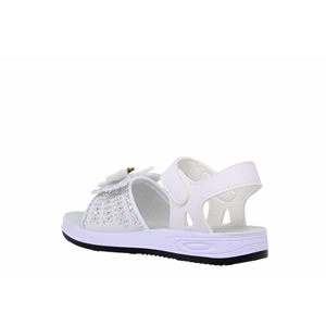 F- AKIM SANDALET - 320-2 - POPİT-KIZ - BEYAZ
