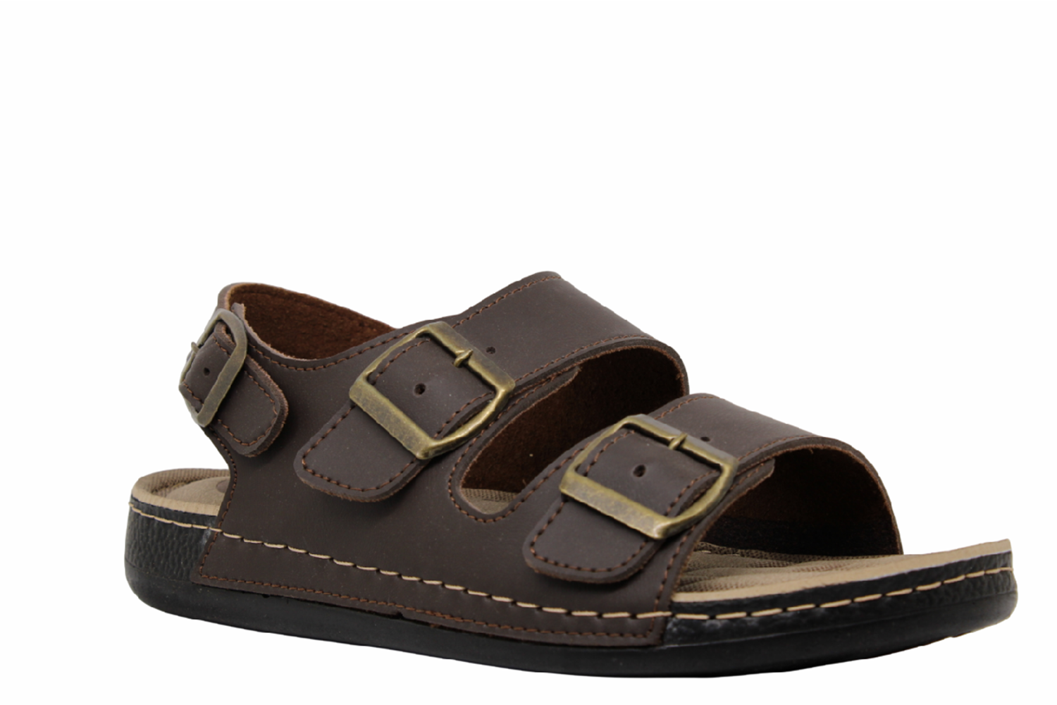 M- APELLA SANDALET - LORD - 956-11 - (40-44) - KAHVE