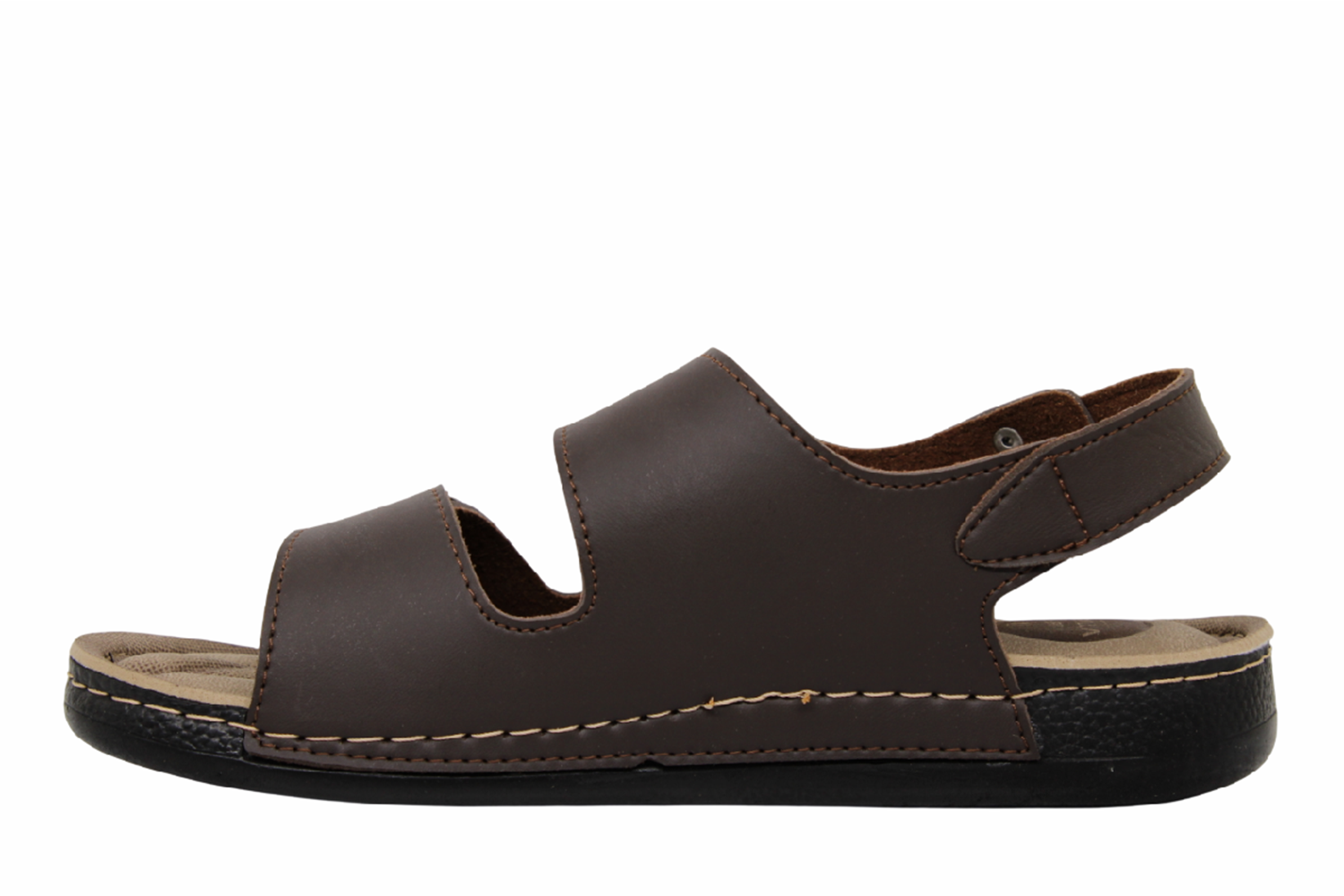 M- APELLA SANDALET - LORD - 956-11 - (40-44) - KAHVE