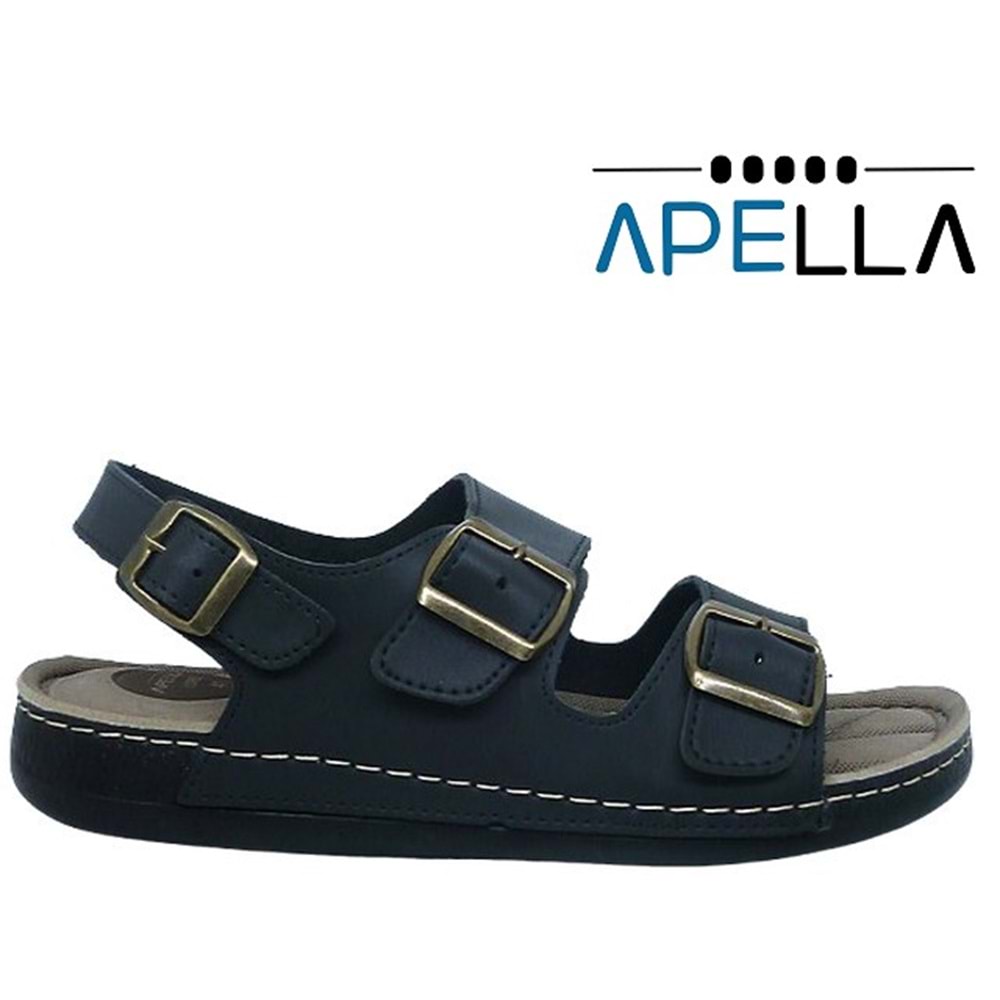 M- APELLA SANDALET - LORD - 956-11 - (40-44) - SİYAH
