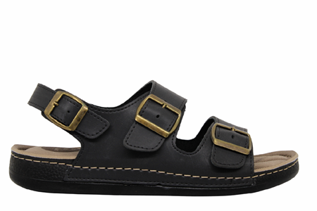 M- APELLA SANDALET - LORD - 956-11 - (40-44) - SİYAH