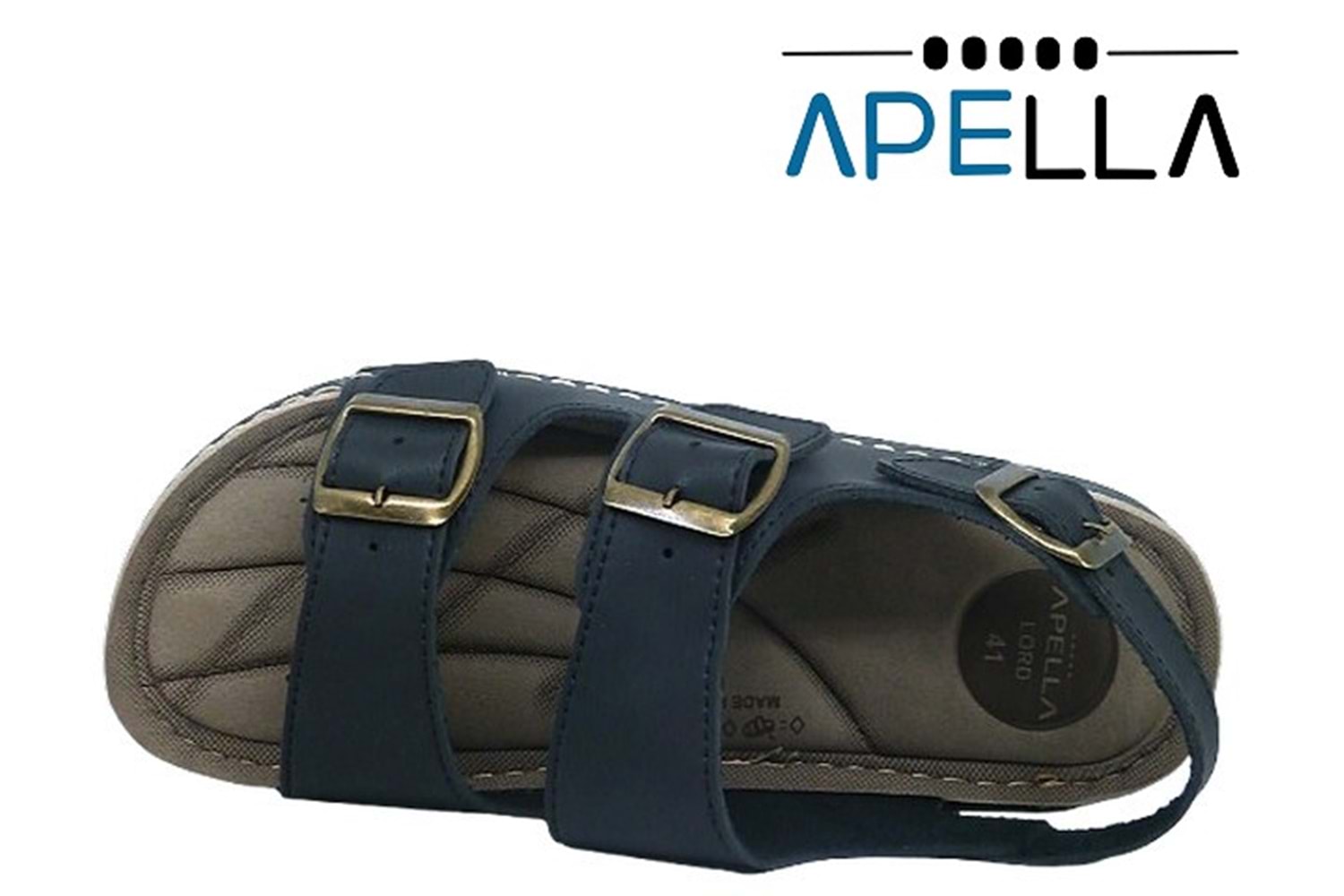 M- APELLA SANDALET - LORD - 956-11 - (40-44) - SİYAH