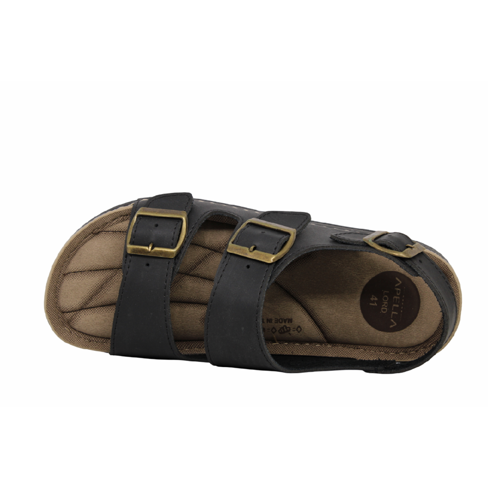 M- APELLA SANDALET - LORD - 956-11 - (40-44) - SİYAH