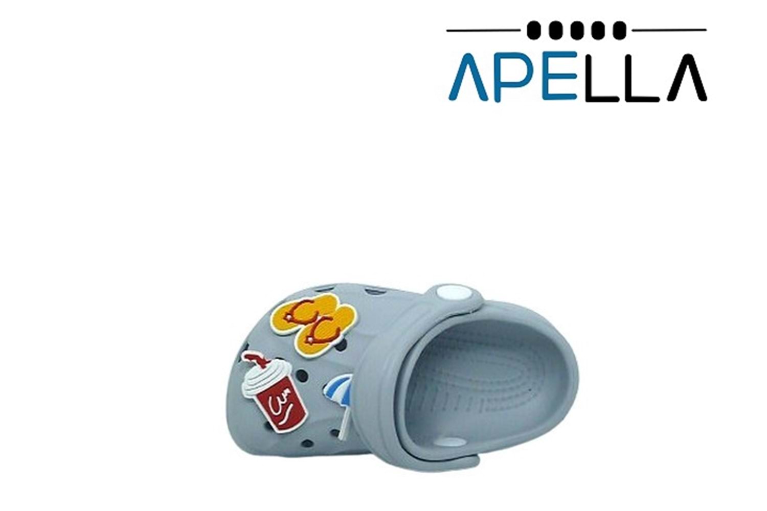 B- APELLA EVA TERLİK - E100-3 - BUZ-GRİ