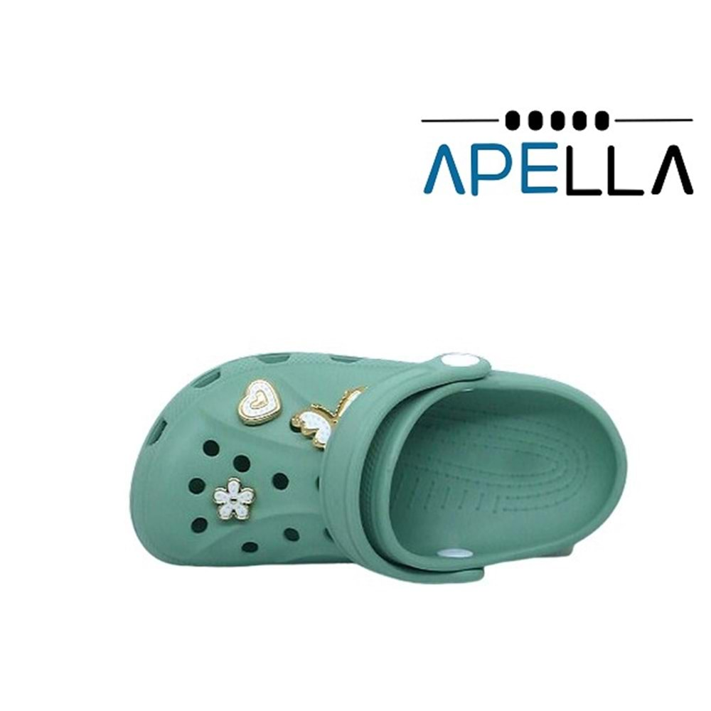 F- APELLA EVA TERLİK - CROCS - E300-3 - ÇAĞLA-YEŞİLİ