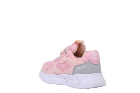 B- ARMİX SPOR IŞIKLI - 1115 - ANORAK / PEMBE-PUDRA