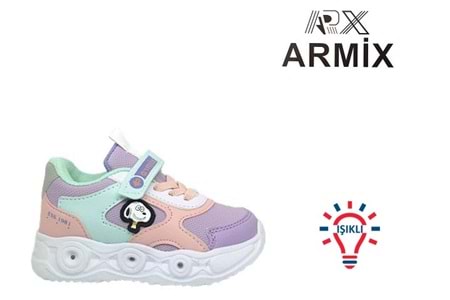 B- ARMİX SPOR IŞIKLI - 1115 - CİLT / PUDRA-SU-YEŞİLİ