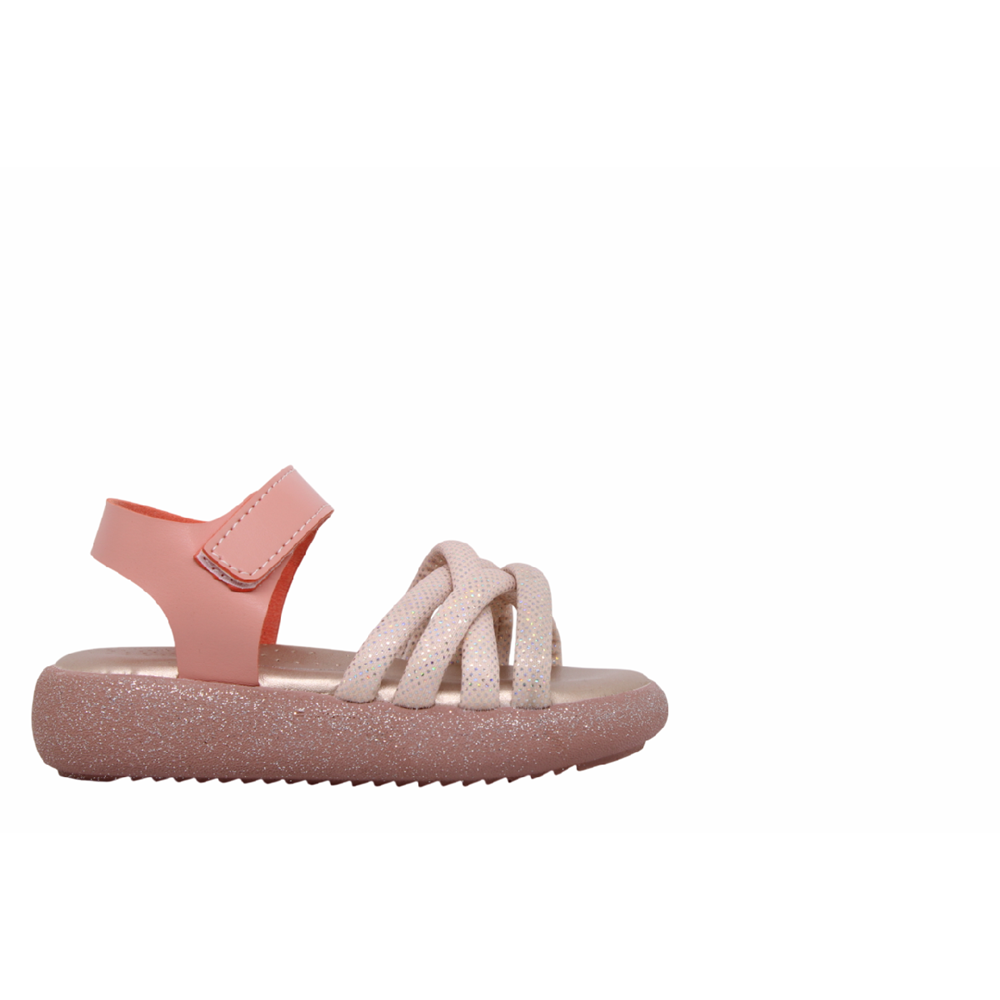 P- ARZEN SANDALET - POLİ - KIZ - 3000 - PUDRA