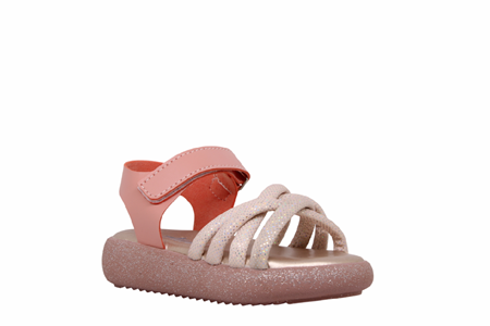 P- ARZEN SANDALET - POLİ - KIZ - 3000 - PUDRA