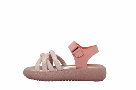 P- ARZEN SANDALET - POLİ - KIZ - 3000 - PUDRA