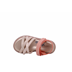 P- ARZEN SANDALET - POLİ - KIZ - 3000 - PUDRA