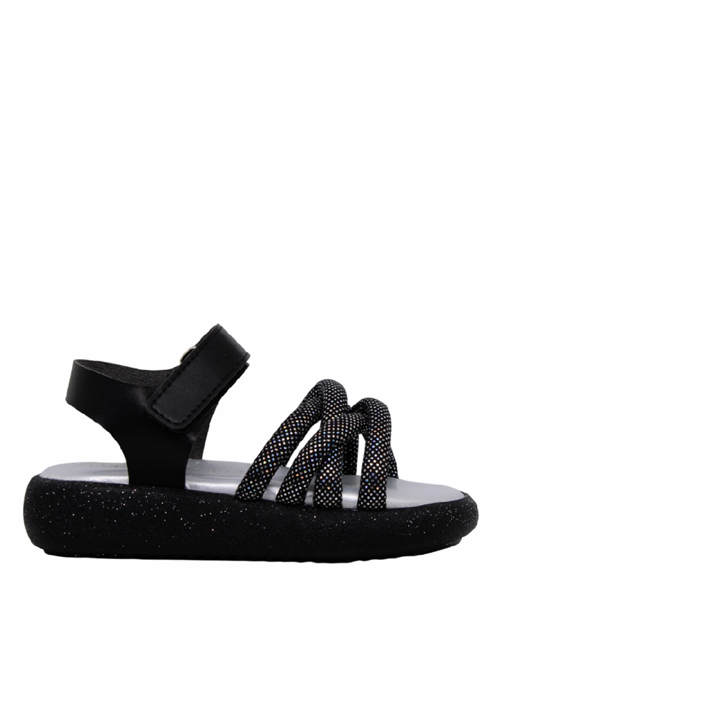 P- ARZEN SANDALET - POLİ - KIZ - 3000 - SİYAH