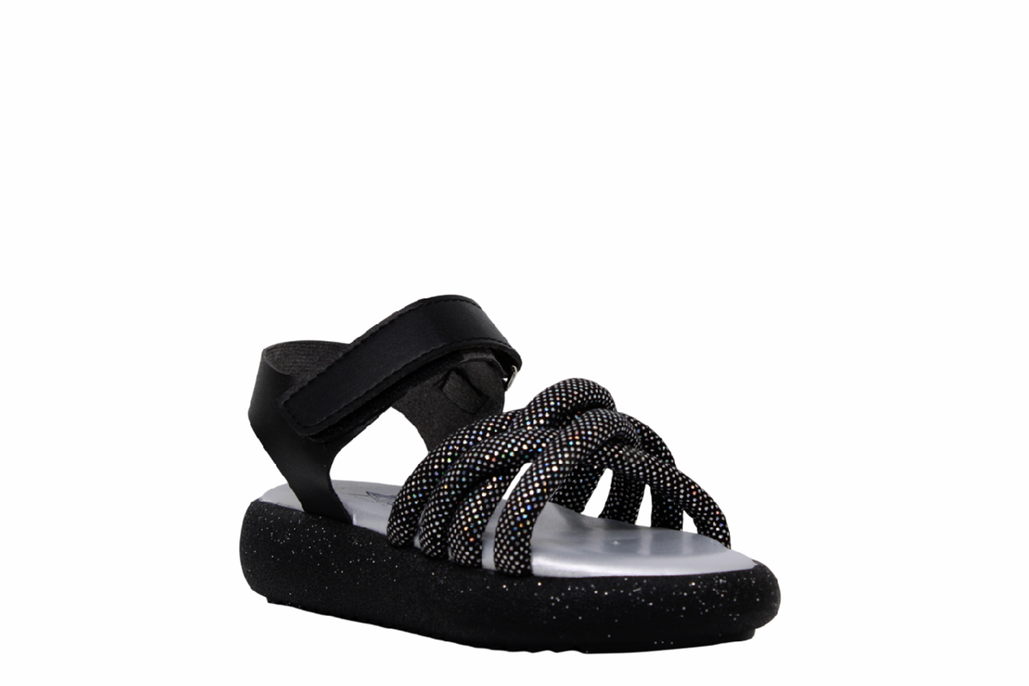 P- ARZEN SANDALET - POLİ - KIZ - 3000 - SİYAH