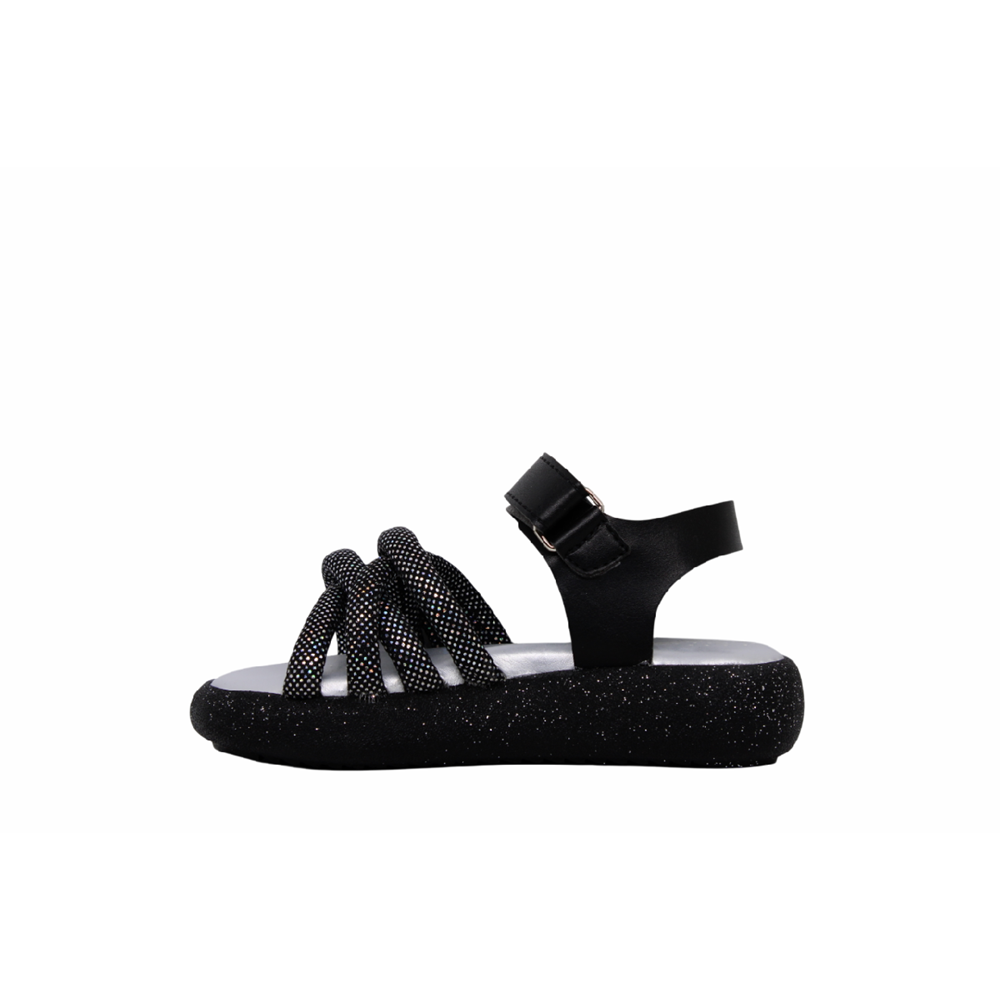 P- ARZEN SANDALET - POLİ - KIZ - 3000 - SİYAH