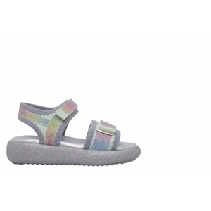 P- ARZEN SANDALET - POLİ - KIZ - 3050 - YEŞİL-GÖKKUŞAĞI