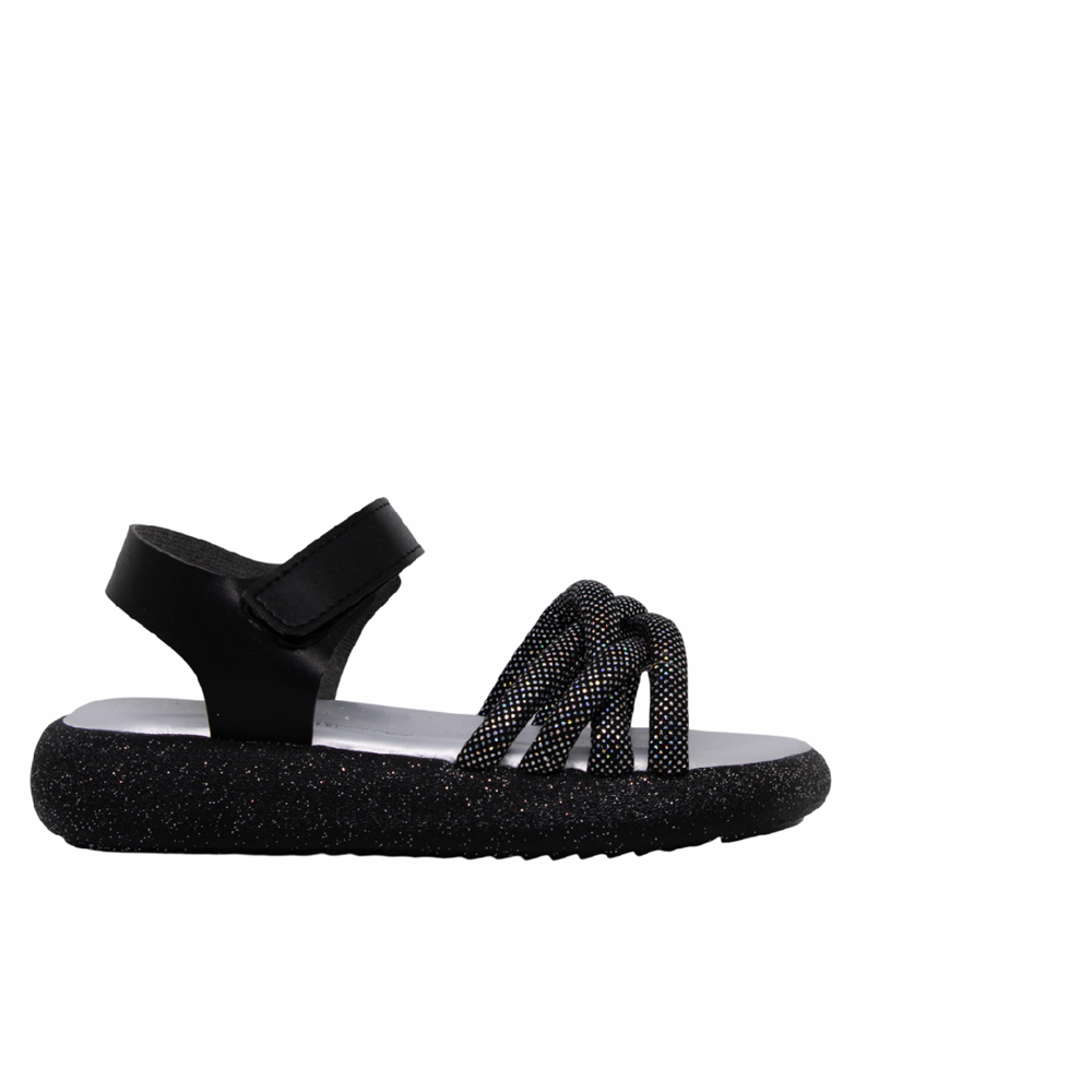 F- ARZEN SANDALET - POLİ - KIZ - 3500 - SİYAH