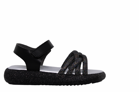 F- ARZEN SANDALET - POLİ - KIZ - 3500 - SİYAH