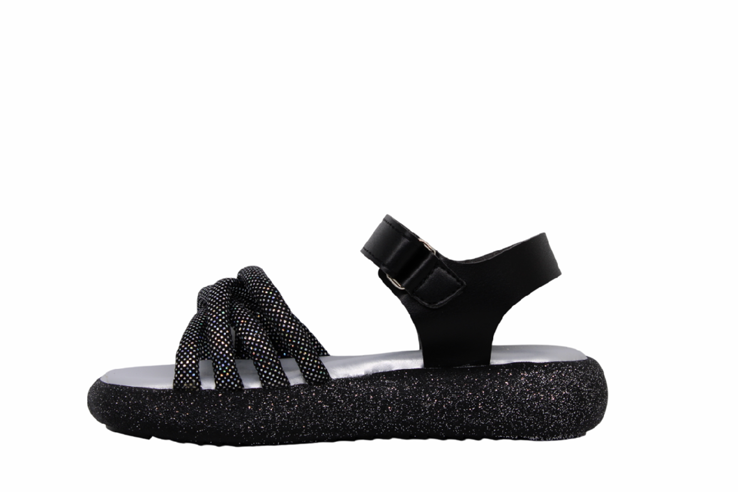 F- ARZEN SANDALET - POLİ - KIZ - 3500 - SİYAH