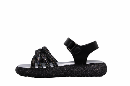 F- ARZEN SANDALET - POLİ - KIZ - 3500 - SİYAH