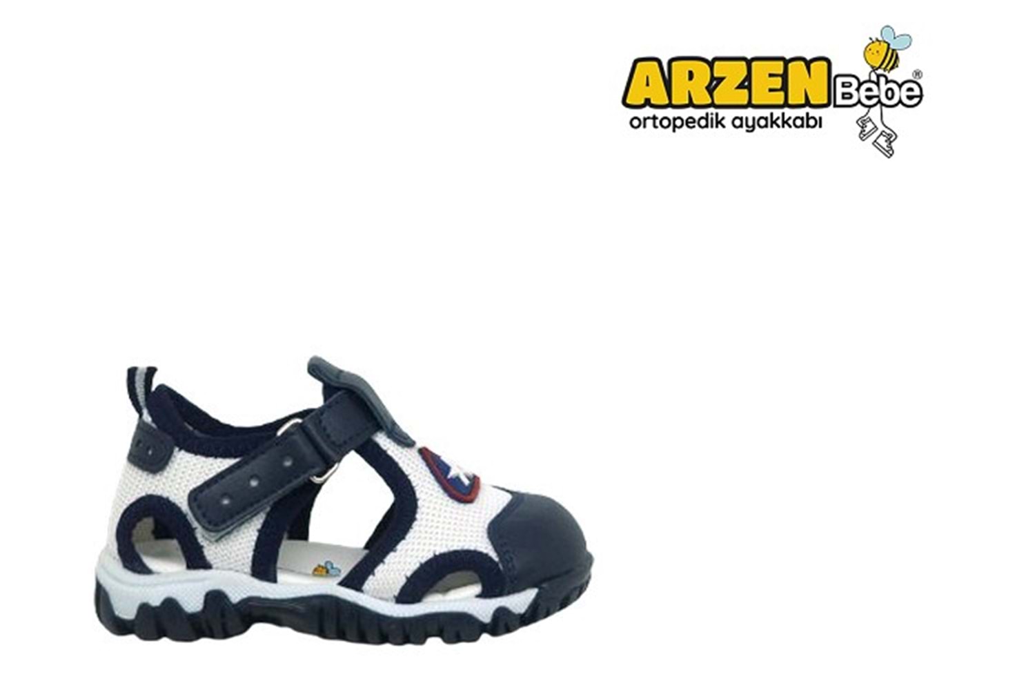 B- ARZEN SANDALET - ERKEK - 7512 - BEYAZ-LAC