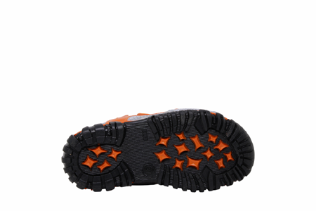 P- ARZEN SANDALET - ERKEK - 8510 - GRİ-TURUNCU