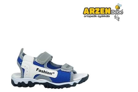 P- ARZEN SANDALET - ERKEK - 8510 - SAX-MAVİ-GRİ