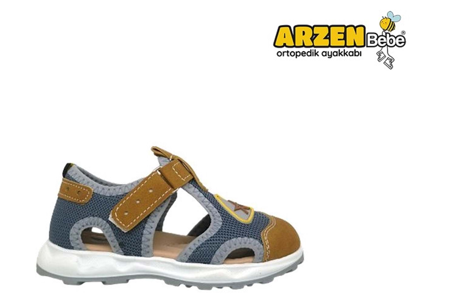 P- ARZEN SANDALET - ERKEK - 8512 - FÜME-TABA