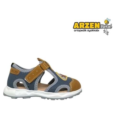 P- ARZEN SANDALET - ERKEK - 8512 - FÜME-TABA