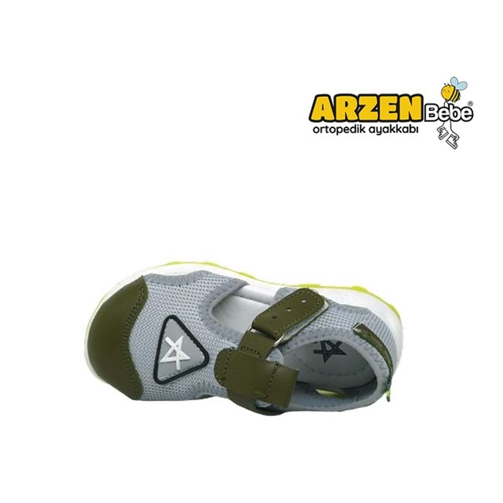 P- ARZEN SANDALET - ERKEK - 8512 - GRİ-HAKİ