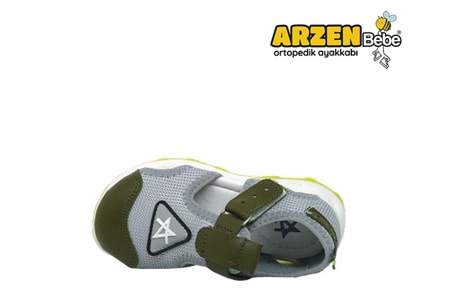 P- ARZEN SANDALET - ERKEK - 8512 - GRİ-HAKİ