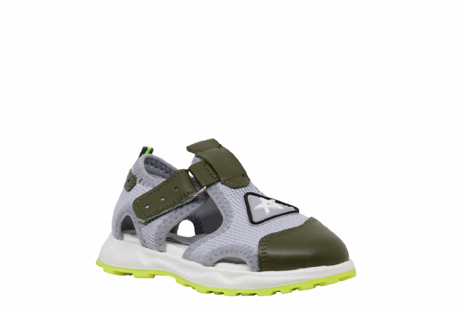 P- ARZEN SANDALET - ERKEK - 8512 - GRİ-HAKİ