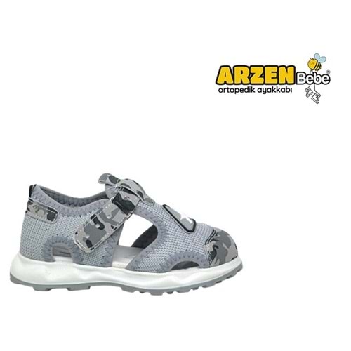 P- ARZEN SANDALET - ERKEK - 8512 - GRİ-KAMUFLAJ