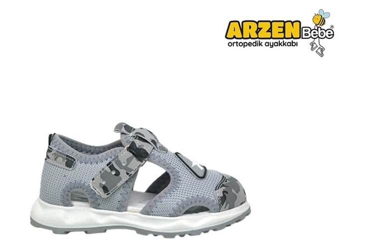 P- ARZEN SANDALET - ERKEK - 8512 - GRİ-KAMUFLAJ