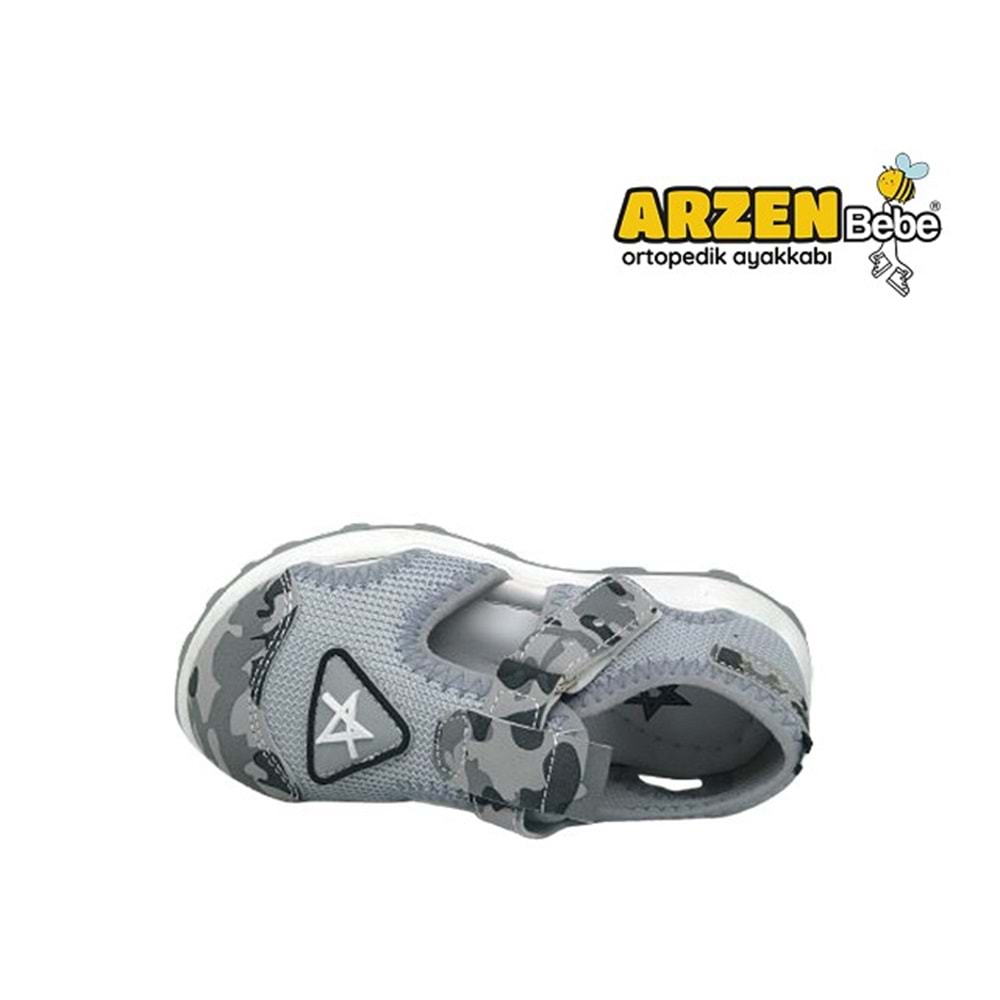P- ARZEN SANDALET - ERKEK - 8512 - GRİ-KAMUFLAJ