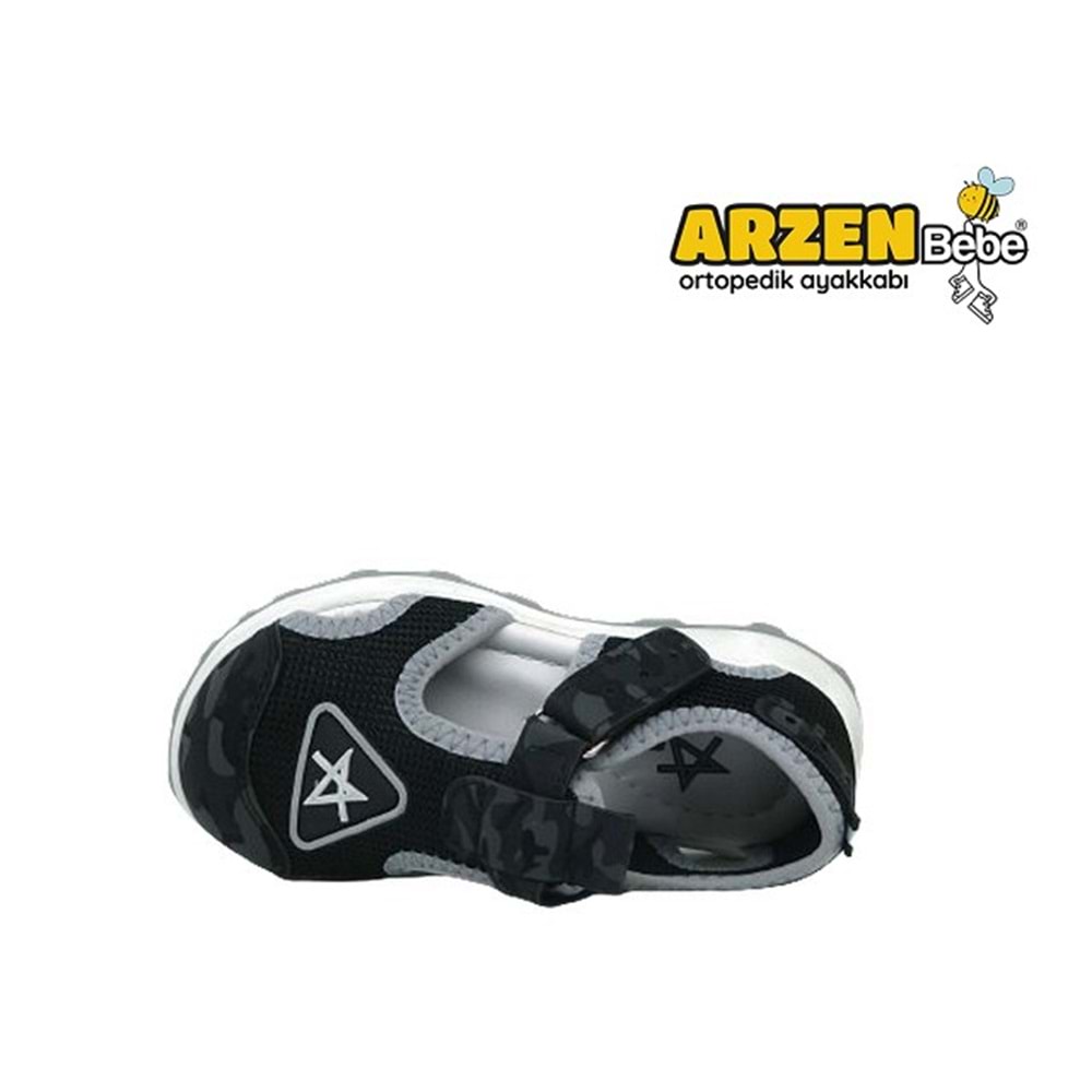 P- ARZEN SANDALET - ERKEK - 8512 - SİYAH-KAMUFLAJ