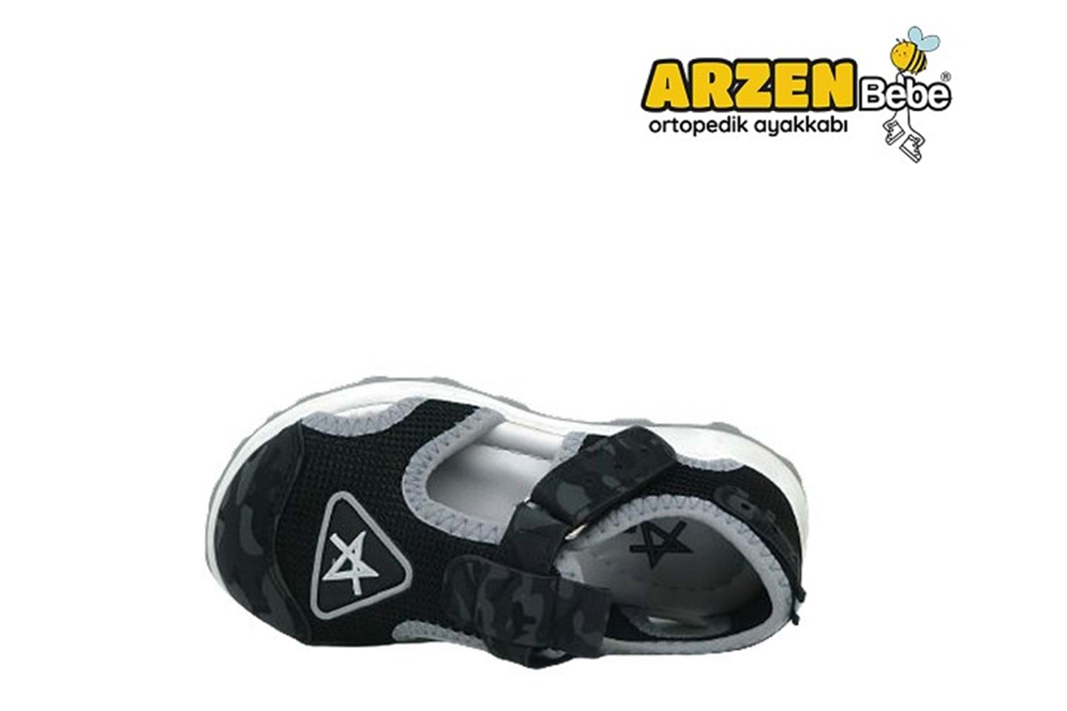 P- ARZEN SANDALET - ERKEK - 8512 - SİYAH-KAMUFLAJ