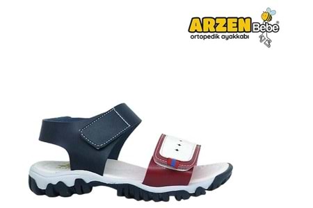 F- ARZEN SANDALET - ERKEK - 9509 - LAC-KIRMIZI