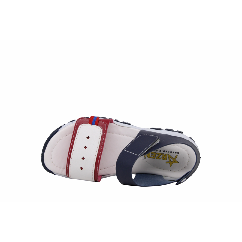 F- ARZEN SANDALET - ERKEK - 9509 - LAC-KIRMIZI