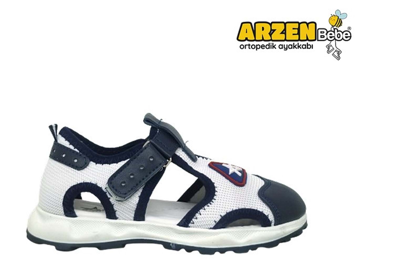 F- ARZEN SANDALET - ERKEK - 9512 - BEYAZ-LAC