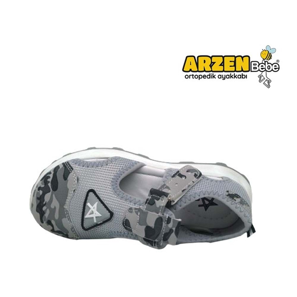 F- ARZEN SANDALET - ERKEK - 9512 - GRİ-KAMUFLAJ